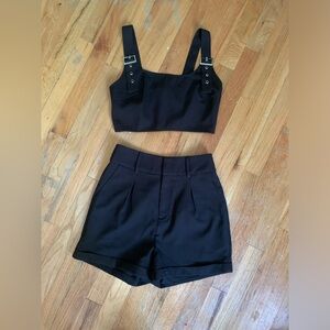 Black Two Piece Set from Nasty Gal